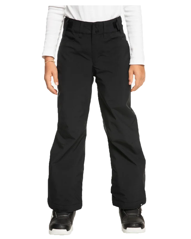 Roxy Girls' 8-16 Backyard Technical Snow Pants Stretch Fit Pants