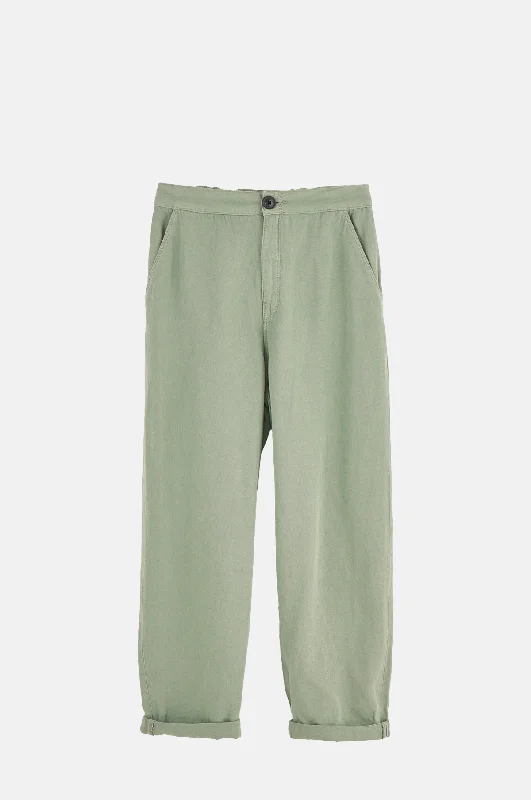 Pasop Pant Eucalyptus Classic Straight Pants