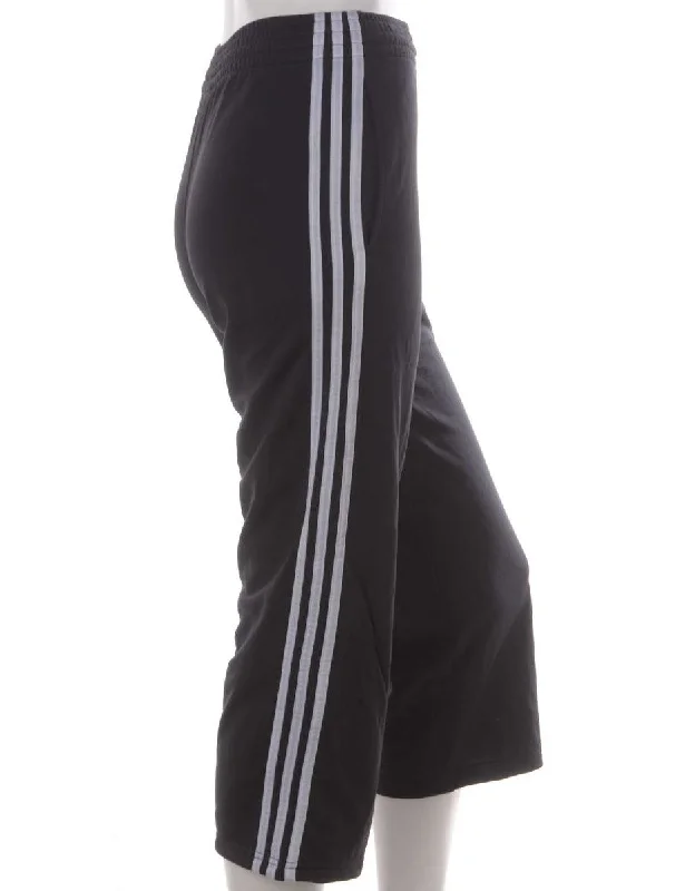 Label Upcycled Adidas Mel Cropped Track Pants Comfortable Maternity Pants