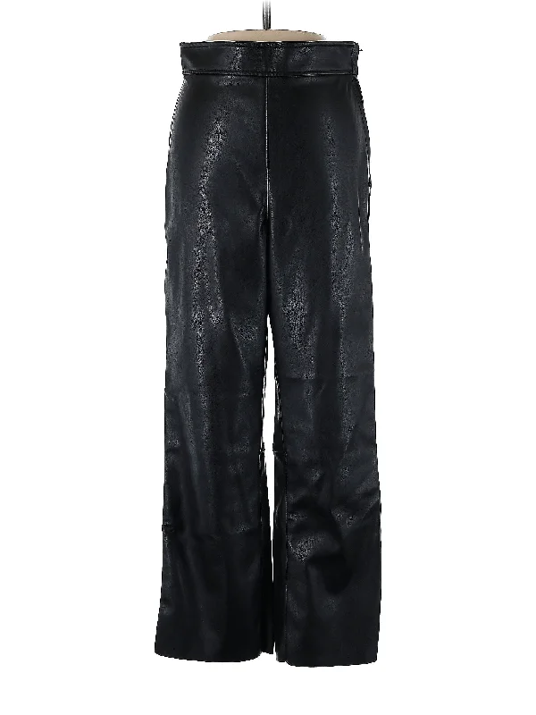 Faux Leather Pants Soft Stretch Pants