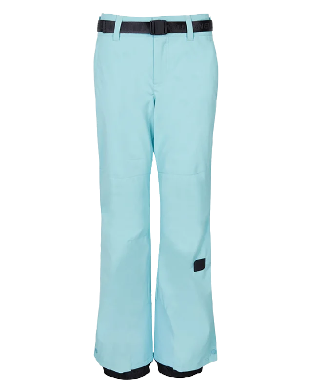 O'Neill Star Slim Womens Snow Pants - Aqua Sea - 2023 Fashionable Jogger Pants