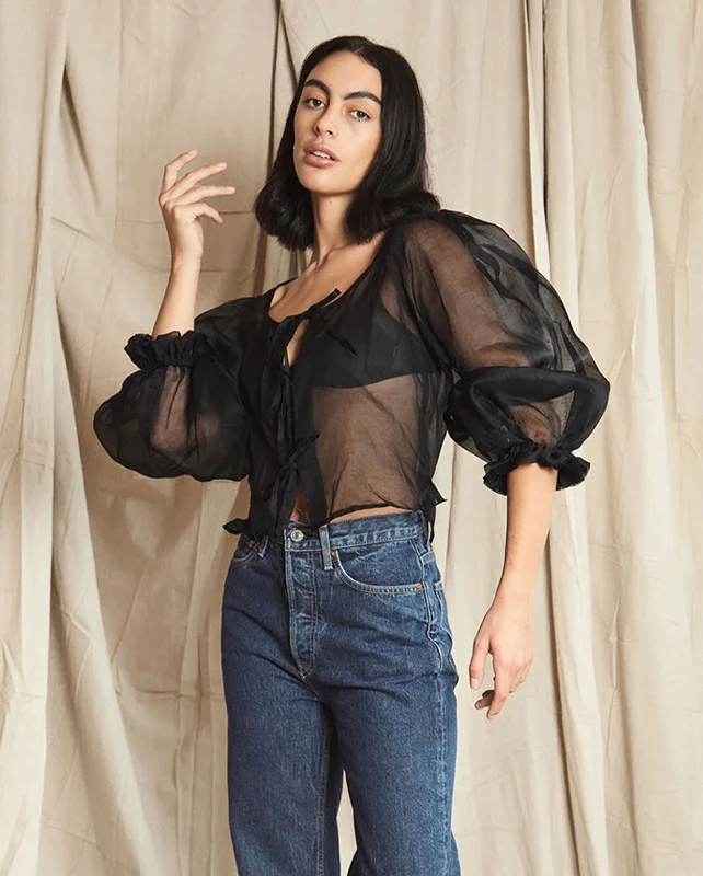 GALA BLOUSE / BLACK Everyday Stylish Blouse