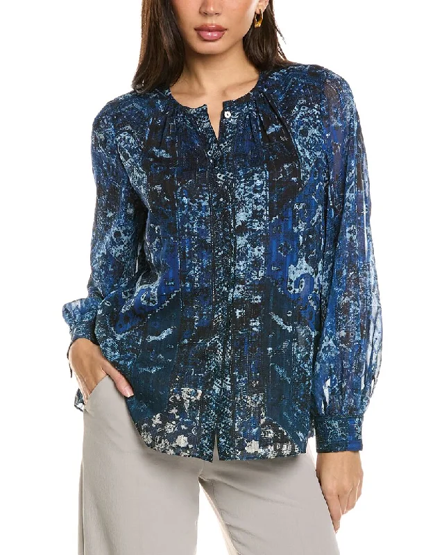 Kobi Halperin Shai Blouse Silky Tunic Blouse