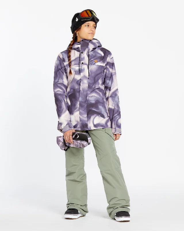 Womens Bolt Insulated Jacket - Nirvana Print Jacquard Patchwork