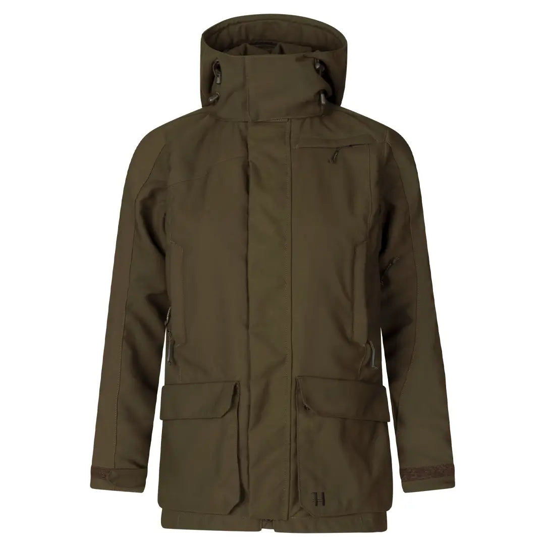 Pro Hunter GTX Ladies Jacket - Willow Green by Harkila Houndstooth Herringbone Solid