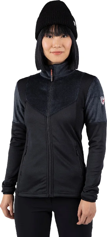 Diretta Full-Zip Fleece Jacket - Women's|-|Manteau en molleton à glissière pleine longueur Diretta - Femme Collared Crew Neck Turtle Neck