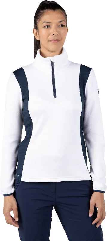 Diretta Half-Zip Fleece Jacket - Women's|-|Manteau en molleton à demi-glissière Diretta - Femme Print Jacquard Patchwork