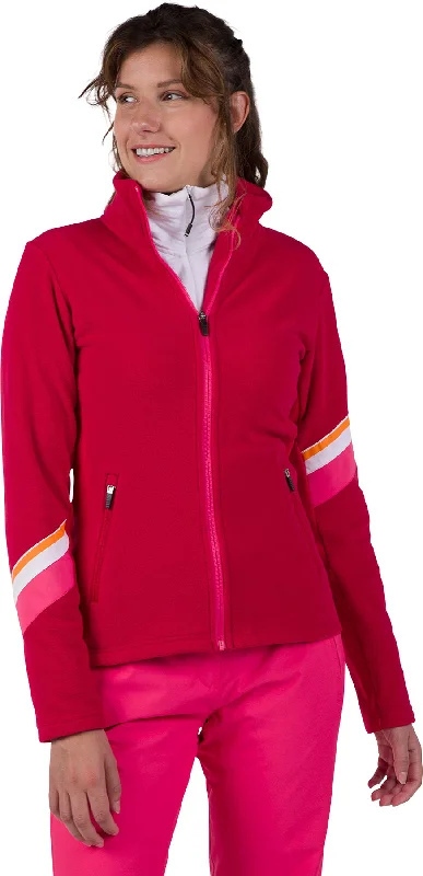 Strawpile Full-Zip Fleece Jacket - Women's|-|Manteau en molleton à glissière pleine longueur Strawpile - Femme Fashionable Trendy Casual