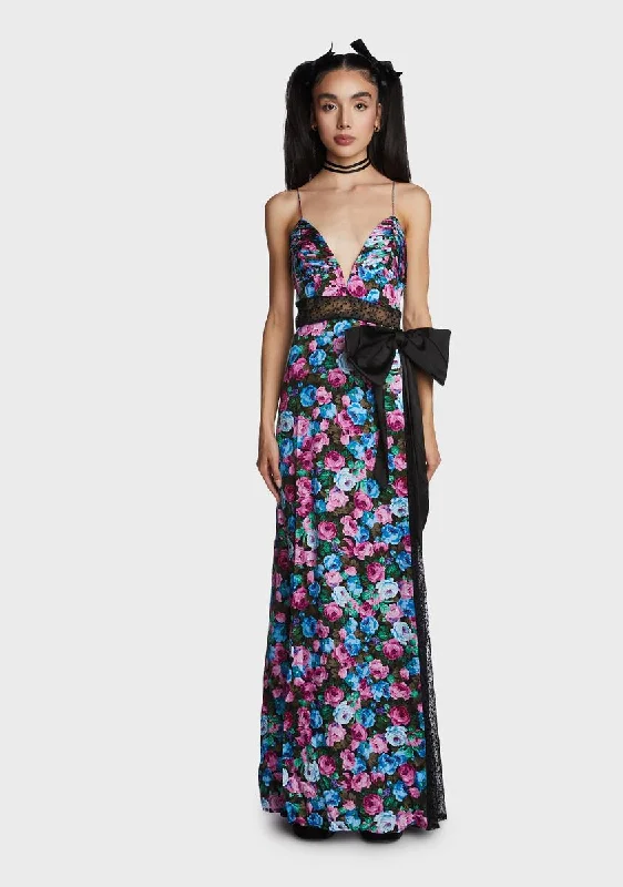 Marley Maxi Dress Chic Boho Print Maxi Dress