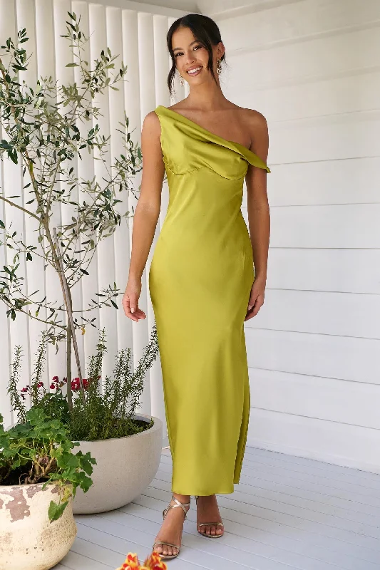 Taylor Maxi Dress - Olive - FINAL SALE Elegant Boho Maxi Dress