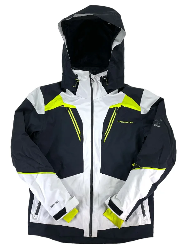 Mens Viking Insulated Ski Jacket Toggled Jacket Drawstring Jacket Belted Jacket