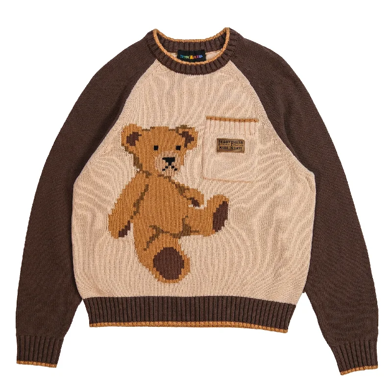 Bear And Me Sweater Tailored Straight A-Line