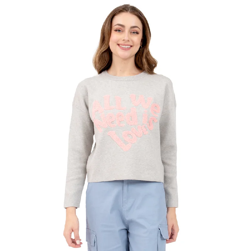 SWEATER PARA MUJER PRINTED LOVE DESIGN FOREVER 21 Houndstooth Herringbone Solid