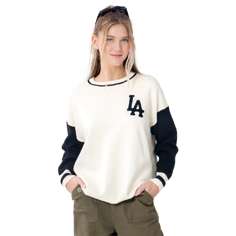 SWEATER PARA MUJER CONTRASTING AND PRINTED LA FOREVER 21 Lace Blend Ribbed Blend Corduroy Blend