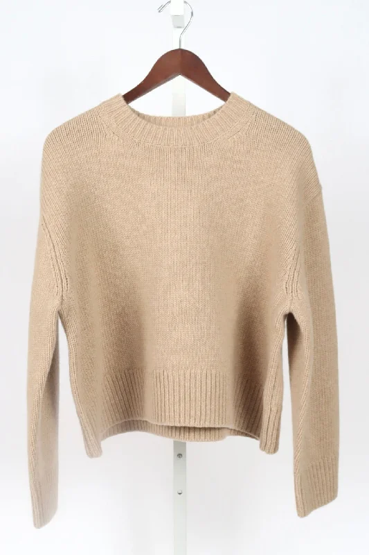 Haisley Sweater - Beige Thin Thick Dense