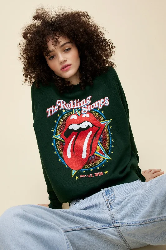 1981 Rolling Stones Sweater Transparent Opaque Sheer