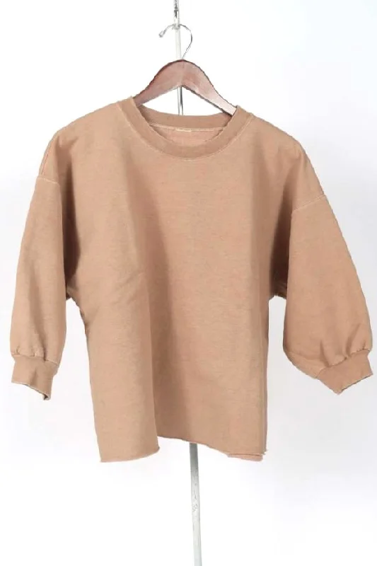 Fond Sweatshirt - Hazelnut Hoodie Crop Top Short Trendy