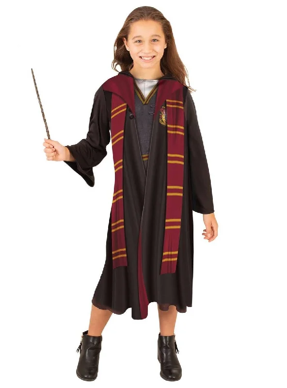 Hermione Granger Girls Hooded Gryffindor Costume Robe Hoodie with Logo Branding Identity