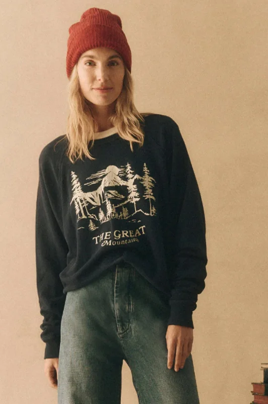 The College Sweatshirt Hoodie with Tied Waist Feminine Flattering