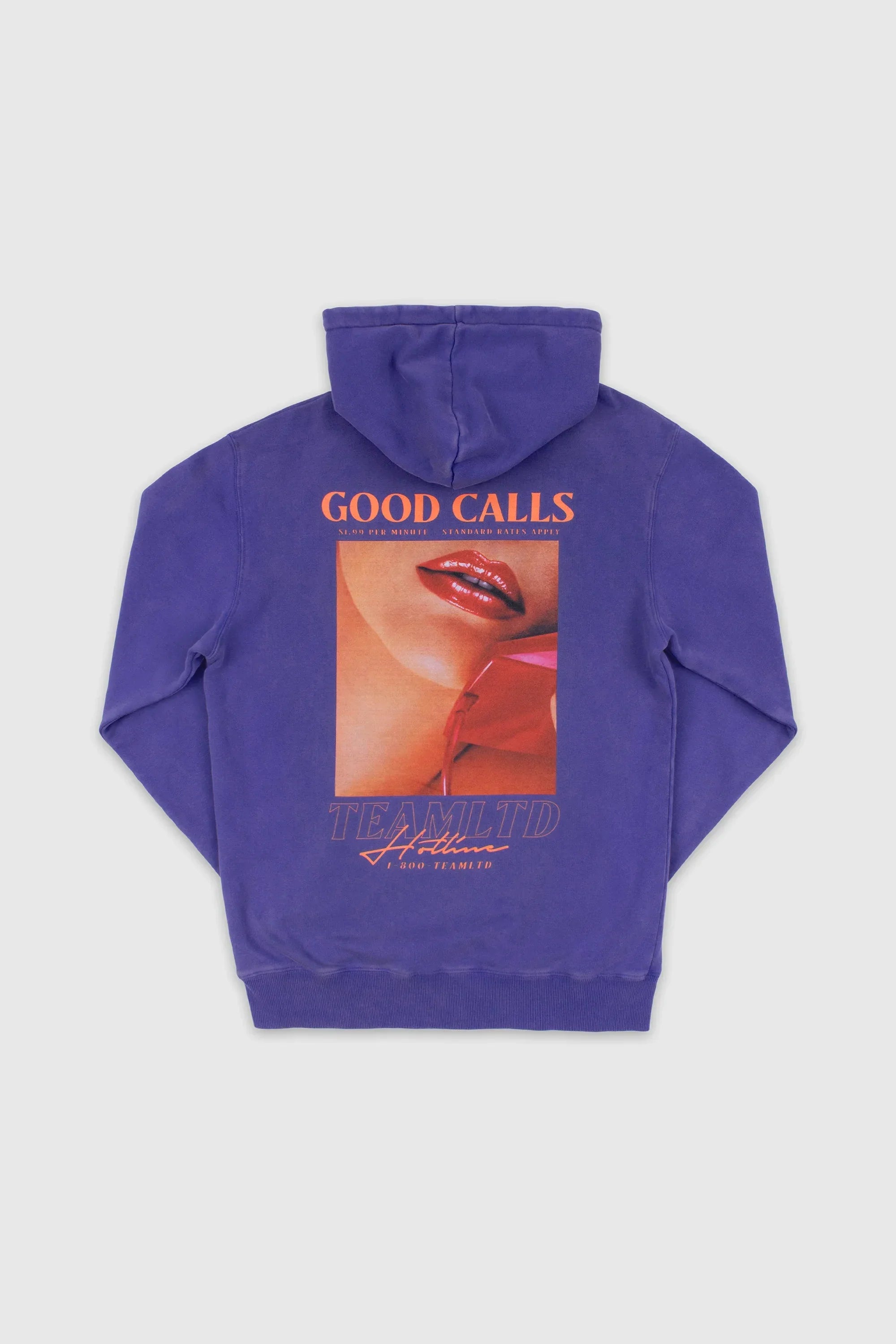 Good Calls Hoodie Hoodie with Hem Lace Feminine Delicate