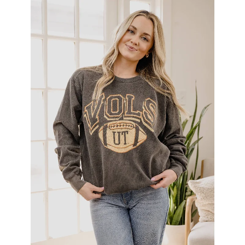 Vols Wonka Football Pepper Comfort Colors Sweatshirt Hoodie with Elastic Waist Stretchable Comfortable