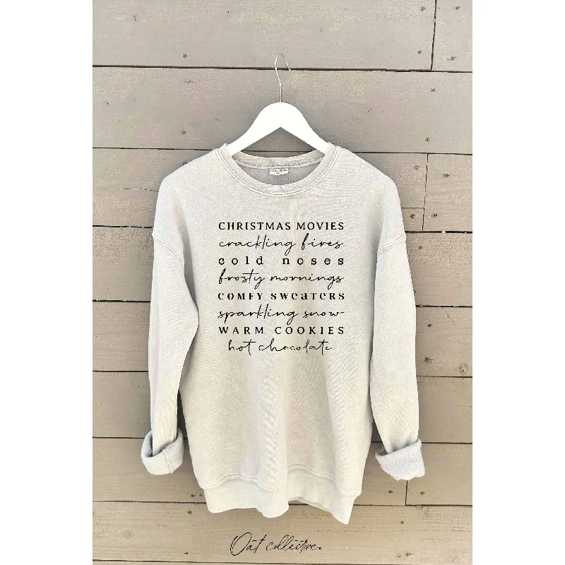 WINTER WORDS  Mineral Graphic Sweatshirt | White Dove Hoodie with Metallic Shiny Futuristic