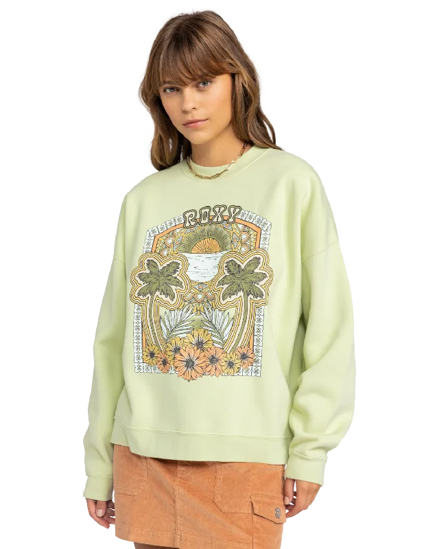 Lineup Oversized Crew Sweatshirt in Butterfly Hoodie with Hem Fringe Bohemian Relaxed