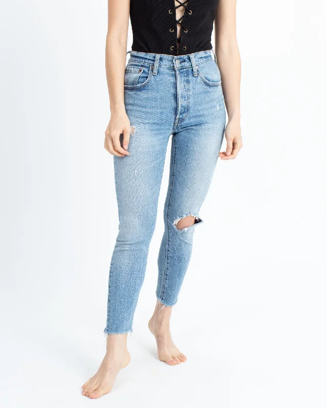 "501's Skinny" Jeans Casual Wide-Legged Denim Jeans