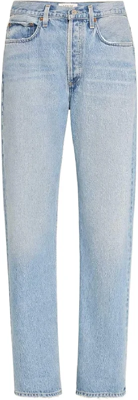 Agolde Women's Kelly High-Rise Relaxed Straight Jeans, Harmonic, 24 Stylish Cargo Style Jeans