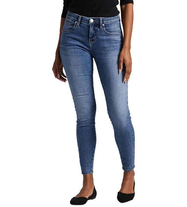 Cecilia Skinny Mid Rise Jean In Sky Blue Stylish Bootcut Denim Jeans