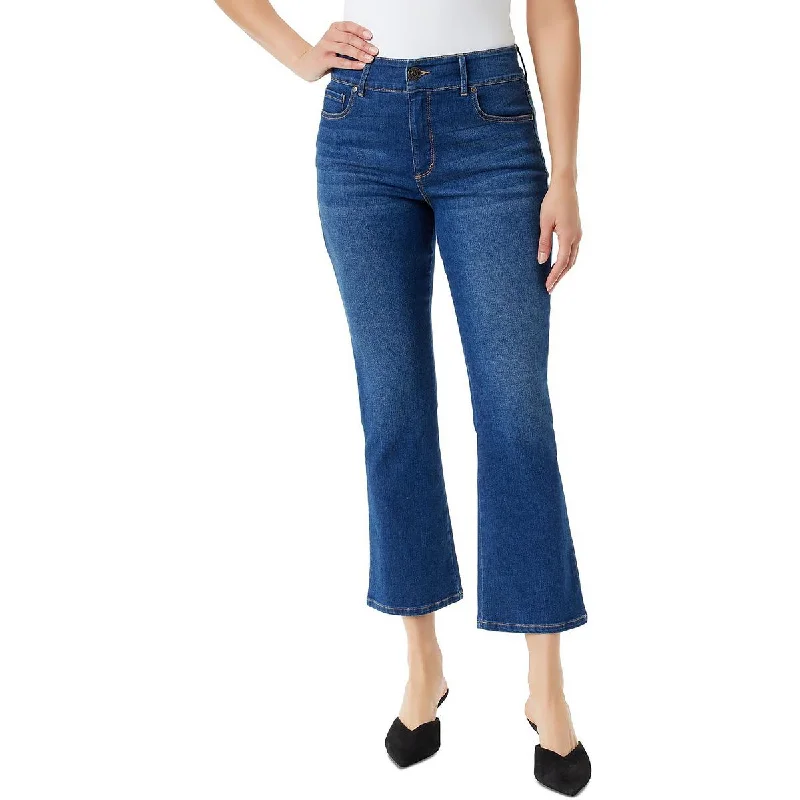 Gloria Vanderbilt Womens   Tummy Sculpt High Rise Bootcut Jeans Stylish High-Waist Skinny Denim