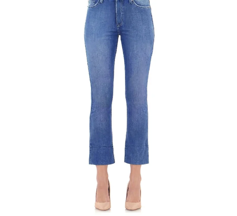 Starlet Bootcrop Jeans In Feeling Good Elegant Dark-Wash Bootcut Jeans