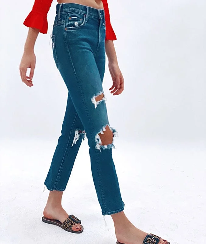 "The Insider Ankle" Jeans Trendy Low-Rise Slim Jeans