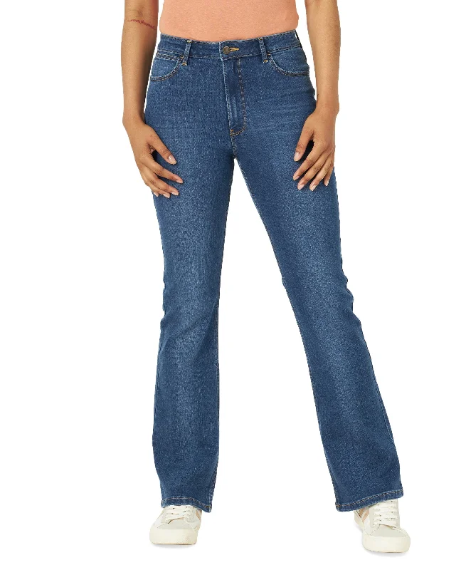 Wrangler Bootcut Cotton Jeans Trendy Wide-Legged High-Waist Jeans