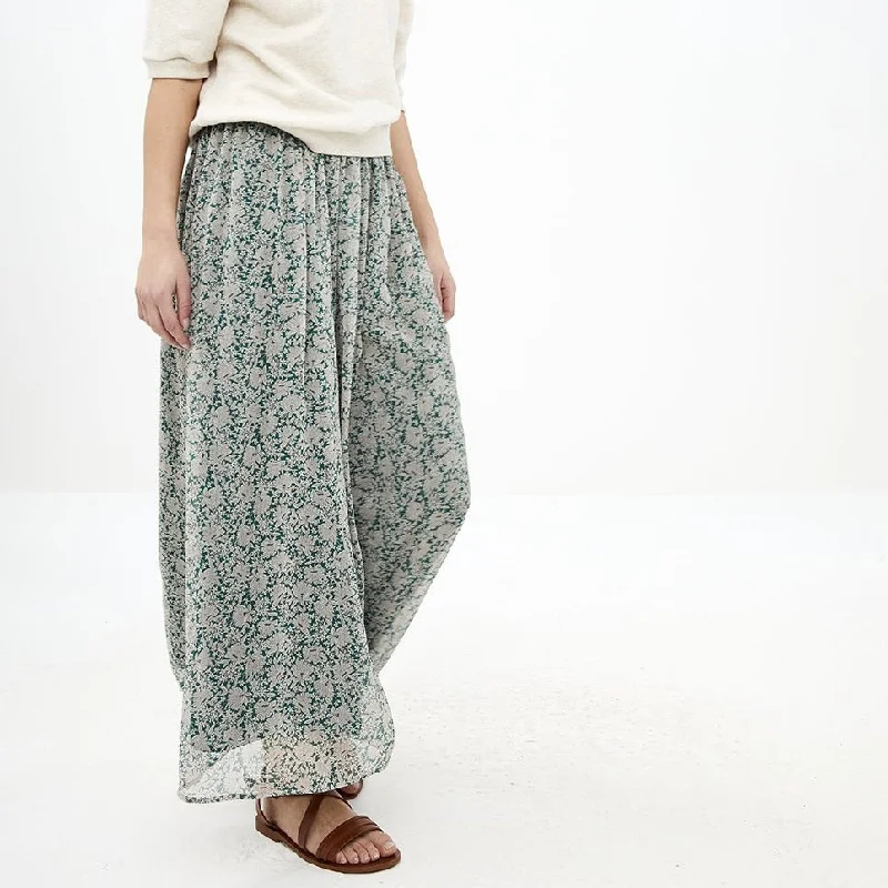 By-Bar Pleun Skirt Garden wool skirt breathable