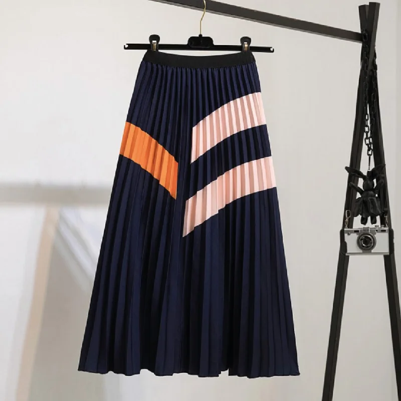 Waverly Pleated Skirt chiffon skirt airy